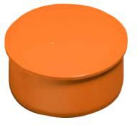 Kapak tubi Magnaplast KGM 160, PVC, diametër 160mm, portokalli