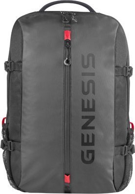 Çantë shpine Genesis PALLAD 410, 15.6", poliestër, gri