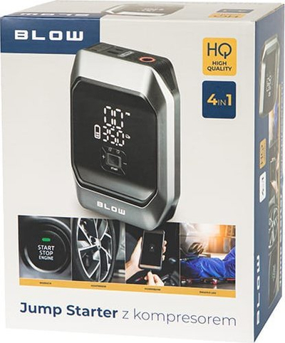 Starter baterie me kompresor Vkonn, 9000mAh, powerbank, LED