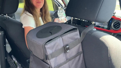 Kosh plehrash për veturë CINTOG Auto Trash Bin, 2 copë