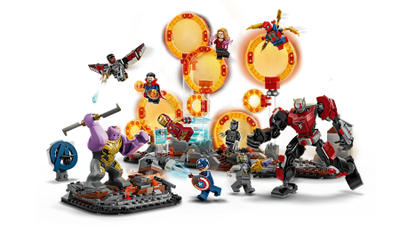 Set LEGO Marvel Avengers Endgame Final Battle, lojë ndërtimi, shumëngjyrëshe