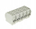 Shirit terminal pesëpolësh Incobex ZGX ENE-00511, 5x25 mm², plastik, gri