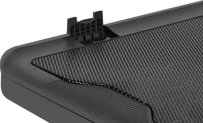 Bazë ftohëse për laptop Defender NS-503, 2 ventilatorë, me drita LED, e zezë