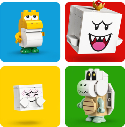 Set ndërtimi LEGO Super Mario King Boo's Haunted Mansion 71436, 8+, shumëngjyrësh