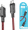Kabllo USB C Hoco Victory X59, Type C në Type C, 60W PD, 1m, e zezë