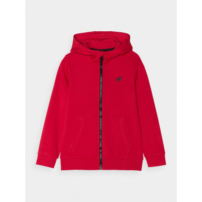 Дуксер 4F Sweatshirt, памук, црвена
