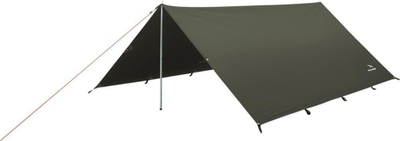 Mbulesë tende Easy Camp Void Tarp, 3x3 m, për kamping, jeshile Rustic