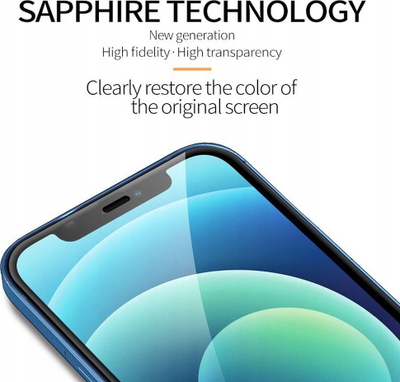Xham mbrojtës X-one Sapphire Series për iPhone 16 Pro, 0.3mm, shumë i kthjellët