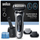 Електрична машина за бричење Braun Series 6 62-S7650cc, 60 минути без кабел, отпорна на вода, сива