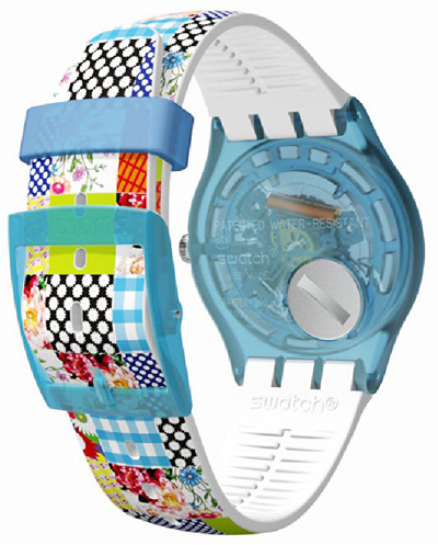 Orë dore Swatch Quilted Time SUOS108