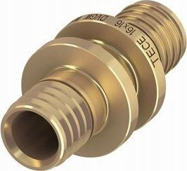 Lidhës i drejtë bronzi Tece Straight 706040, 40 x 40mm, për tubacione