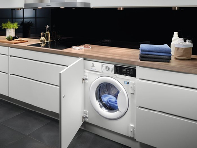 Вградлива машина за перење Electrolux EWN7F447WI, 7kg, 1351 RPM, бела