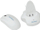 Mаш CleanKeys CKM2W, безжичен 2.4 GHz, 3 копчиња, бел