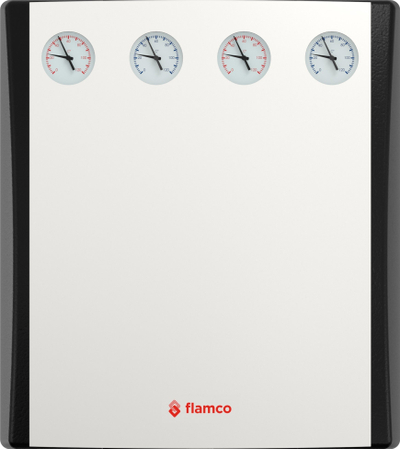 Grup pompash ngrohjeje Flamco MeiFlow Combi MK/UK, Wilo Yonos Para RS 15/6, i kuq