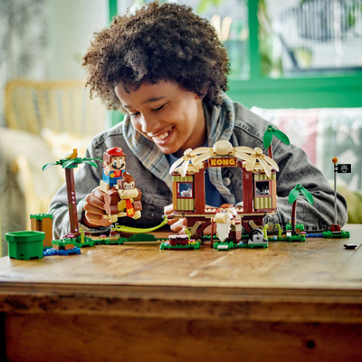 Set LEGO® Super Mario™ 71424 Donkey Kong's Tree House - Expansion, 555 pjesë