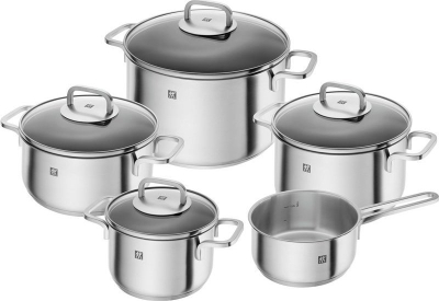 Set tenxheresh Zwilling Cube 66500-000-0, 5 pjesë, çelik inox, argjend