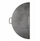 Pllakë gjysmë-rrethore për grill BonFeu Bonplancha VBPH6.800, çelik, Ø 80 cm, gri
