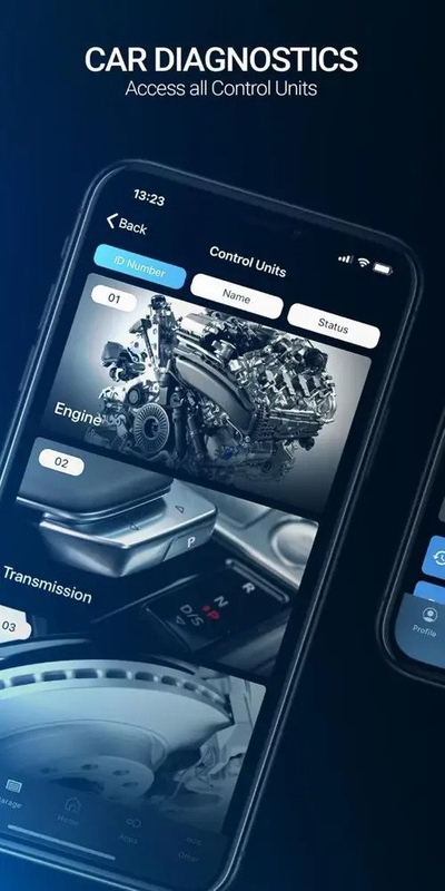 Skaner diagnostikues OBD2 OBDeleven Pro Pack, Bluetooth, për iOS dhe Android, i bardhë