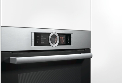 Furrë me avull Bosch CSG636BS3, 47L, inox me xham të zi