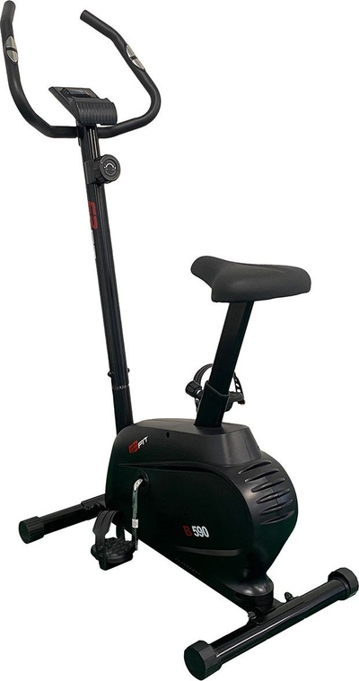 Biçikletë stacionare Eb Fit B590, sistem magnetik, volant 4 kg, gri
