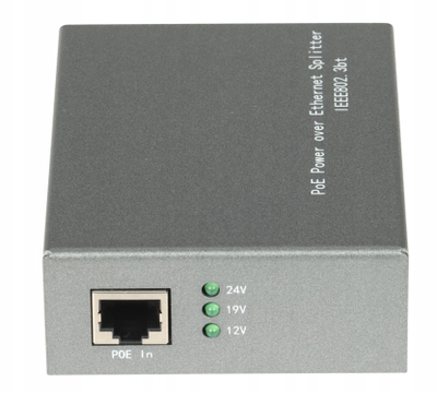 Ndarës PoE Delta Network SPT-POE-BT, 12/19/24V, 72W, gri