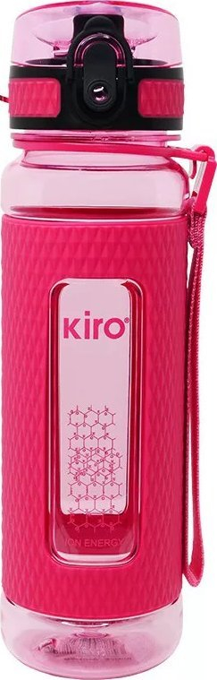 Шише за вода Kiro Pink KI5044PN, 450 ml, пластика тритан, розова