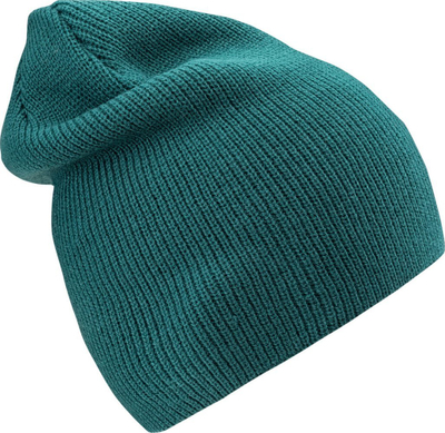Kapelë beanie ELBRUS USIAN, akrilik, për burra, jeshile e errët