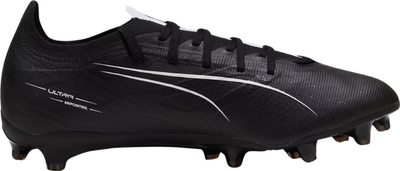 Këpucë futbolli Puma Ultra Match, për fushë të fortë, për burra, të zeza