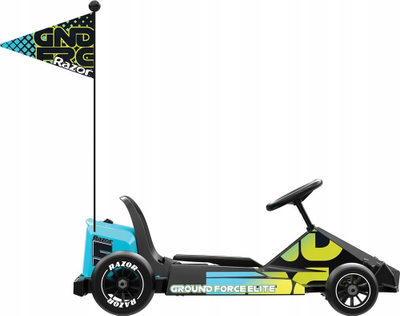 Go kart elektrik Razor Ground Force Elite, 36V, shpejtësi 22 km/h, shumëngjyrësh