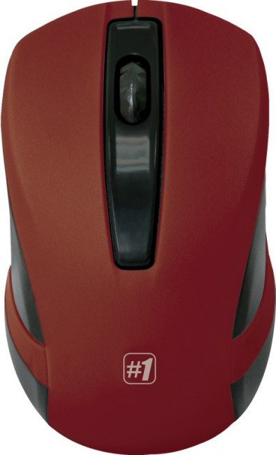 Maus Defender MM-605, wireless, 1200 DPI, i kuq