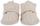 Пантофли за бебиња Lodger Teddy Fleece, 6-12 месеци, ѓон против лизгање, беж