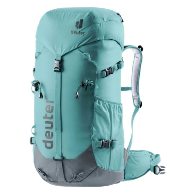 Shpinore Deuter Gravity Expedition 45+ SL, 45L, për alpinizëm, blu