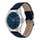 Ora burrash Tommy Hilfiger Norris 1710666, analog, rrip lëkure, e kaltër