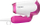 Tharëse për flokë Philips BHD003/00, 1400W, 1.8m, rozë