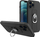 Këllëf silikoni Hurtel Ring Case për Samsung Galaxy A22 4G, me mbajtëse gishti, me stand, i zi
