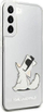 Kapak telefoni Karl Lagerfeld Choupette, për Samsung Galaxy S22 Plus, transparent