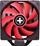 Ftohës CPU Xilence Performance A+ M704, 120mm PWM, 180W TDP, i zi me të kuqe