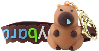 Lodër pellushi capybara, madhësi e mesme, ngjyrë kafe