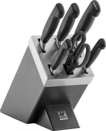 Set thikash kuzhine Zwilling Four Star, 5 copë, bllok vetëmprehës, gri