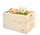 Kuti druri Domoletti Wooden Box, 40x30x23 cm, natyrale