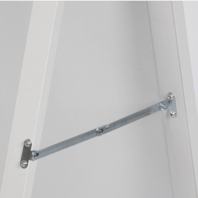 Pasmajë qëndruese Edaxo HAVLYS, 37 x 127 cm, kornizë MDF, e bardhë