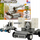 Set blloqesh Military Vehicle with a Launcher 3in1, 65 copa, mbi 6 vjeç, shumëngjyrësh