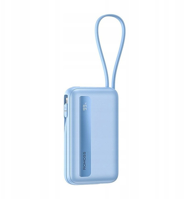 Powerbank Romoss PPR20, 20000mAh, Брзо полнење PD3.0 22.5W, бела