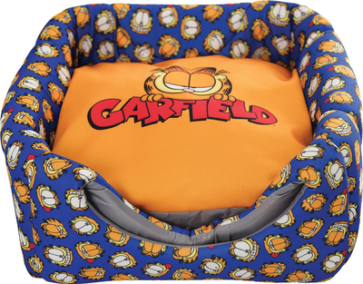 Shpi-shtrat për mace Garfield GR-6473, 37x37x37cm, portokalli e kaltër