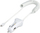 Karikues makine StarTech.com, Lightning 1m, 12W, 2 porta USB, i bardhë