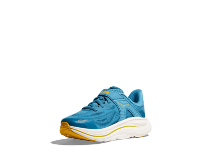 Детски патики за трчање Hoka Clifton 10, мрежа, со леплив ремен, сини