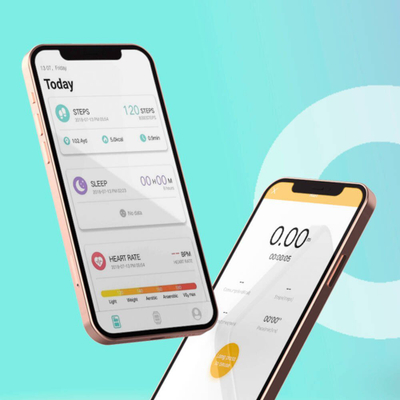 Smartwatch Bemi ARI, ekran me prekje, dy rripa, argjendtë