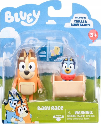 Set figurina lojërash Bluey Aliens Friends Figure Set 2, për kalamaj 3+, shumëngjyrësh