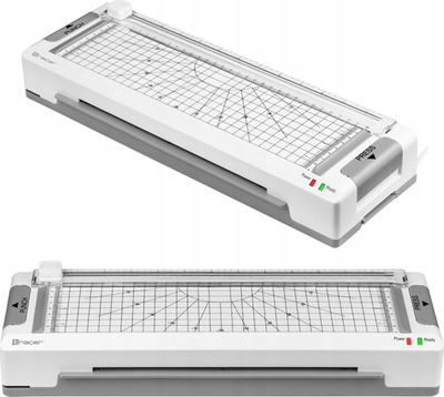 Laminator Tracer TRL-7 All-in-One, format A4, laminim i nxehtë dhe i ftohtë, gri