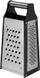 Rende katër-anëshe Lurch RazorTech 240250, çelik inox, dorezë e rehatshme, e zezë